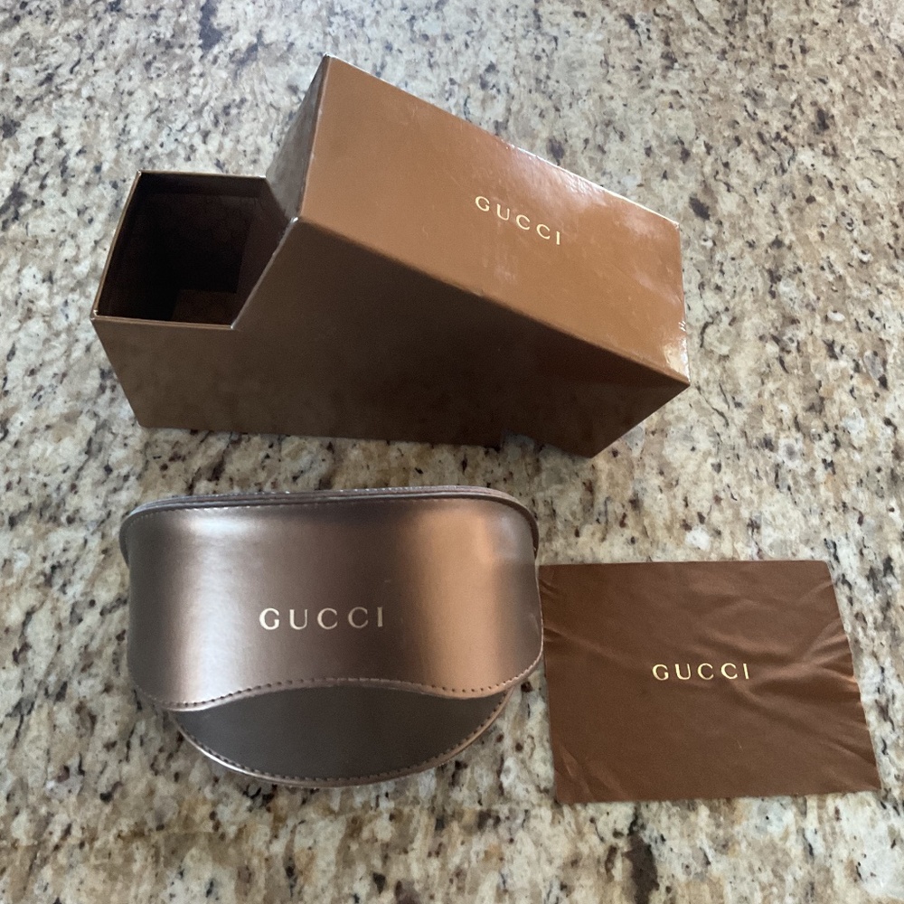 Gucci Sunglasses case and box